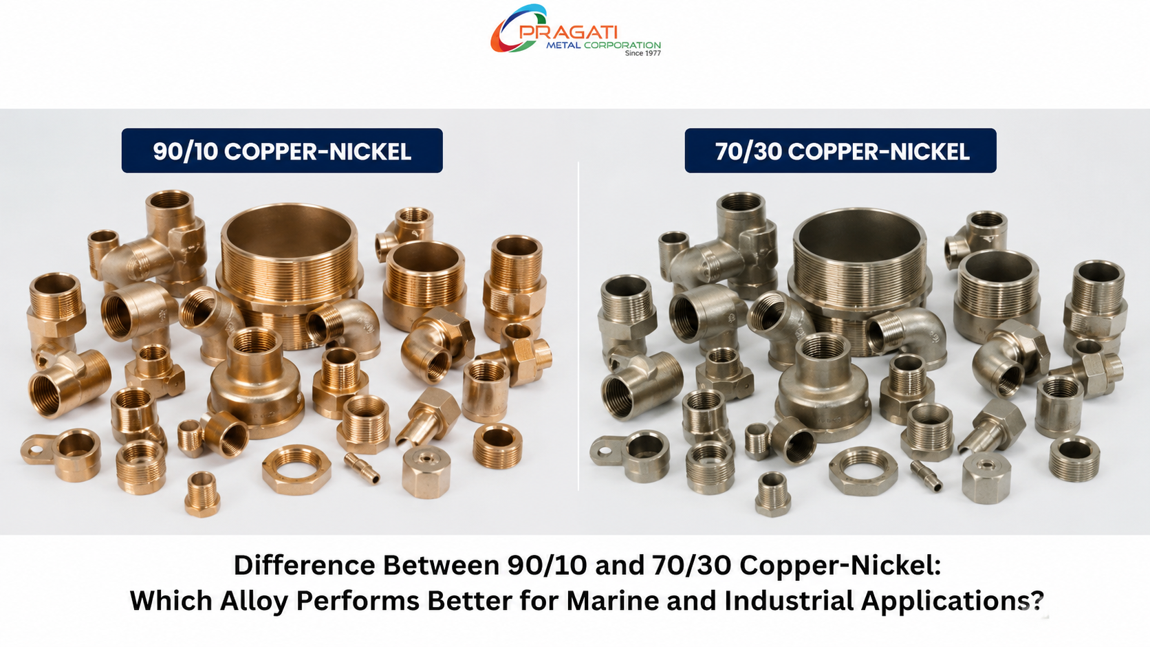 Difference Between 90/10 and 70/30 Copper-Nickel: Which Alloy Performs Better for Marine and Industrial Applications?