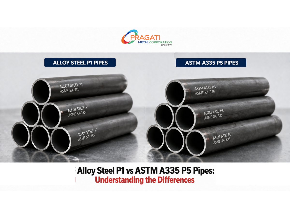 Alloy Steel P1 vs ASTM A335 P5 Pipes Understanding the Differences