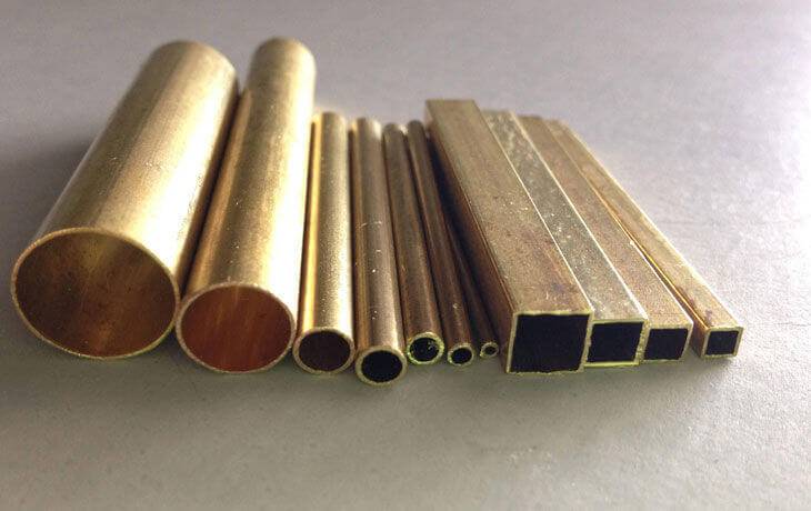 Brass tubes discount